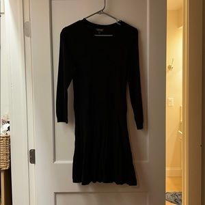 Black top shop dress